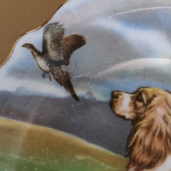 Hunting Scene Small plate/Dish - Picture 4 of 5